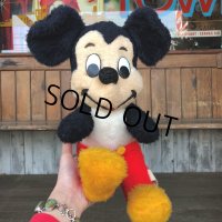 Vintage Plush Doll Disney Mickey Mouse (T850)
