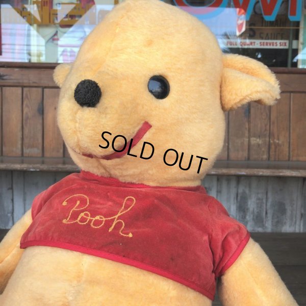 画像8: Vintage Plush Doll Disney Pooh 50cm (T856)