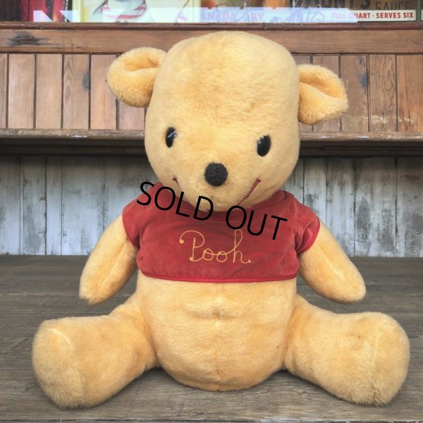 画像2: Vintage Plush Doll Disney Pooh 50cm (T856)