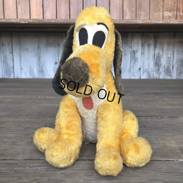 画像2: Vintage Plush Doll Disney Pluto 50cm (T854)