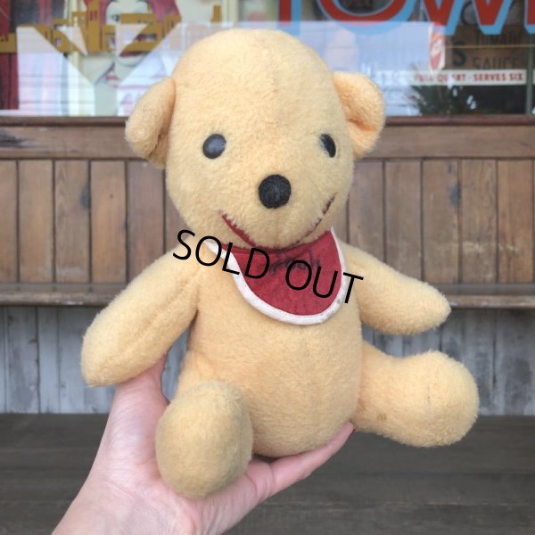 画像1: Vintage Plush Doll Disney Pooh 25cm (T855)