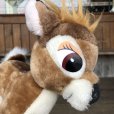 画像7: Vintage Plush Doll Disney Bambi 38cm (T860)