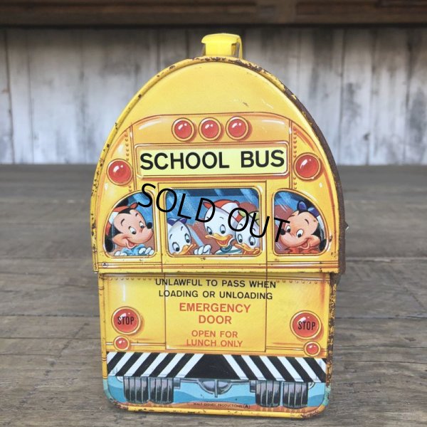 画像3: Vintage Disney Lunch Box School Bus (T869)