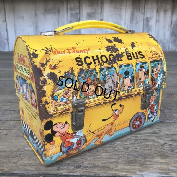 画像2: Vintage Disney Lunch Box School Bus (T869)