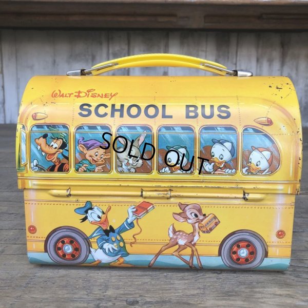 画像4: Vintage Disney Lunch Box School Bus (T869)