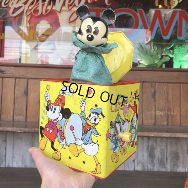 画像1: Vintage Disney Jack in the Box Mickey Mouse (T870)