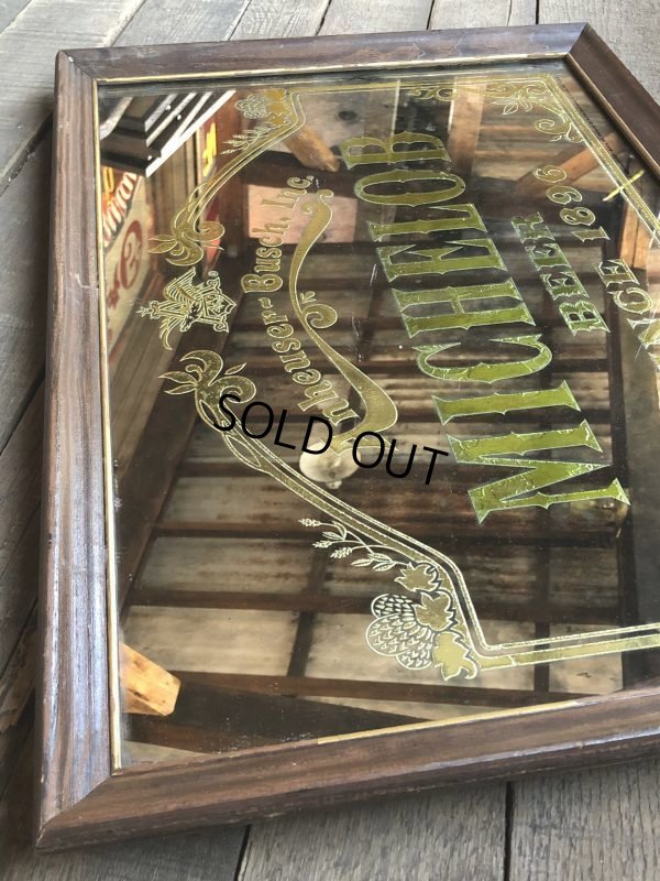 画像8: Vintage Michelob Beer Pub Mirror (T880)