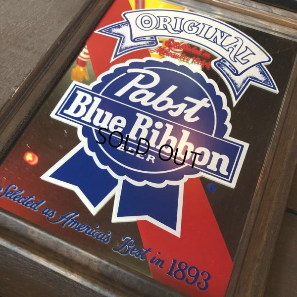 画像7: Vintage Pabst Beer Pub Mirror (T878)