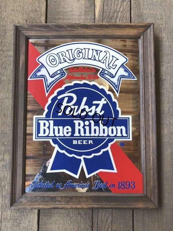 画像2: Vintage Pabst Beer Pub Mirror (T878)