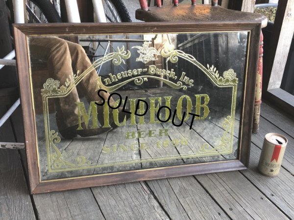 画像1: Vintage Michelob Beer Pub Mirror (T880)