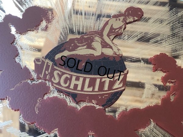 画像3: Vintage SCHLITZ Beer Pub Mirror (T876)