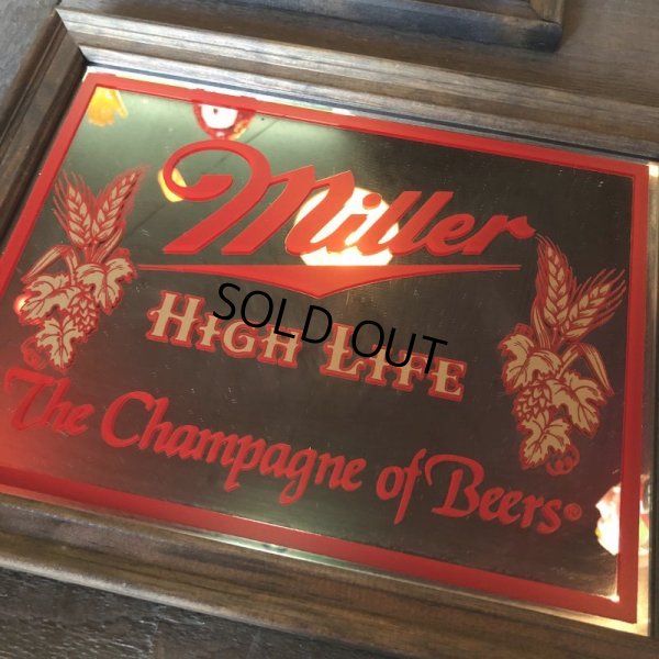 画像7: Vintage Miller Beer Pub Mirror (T875)