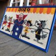 画像2: 70s Vintage BOZO the Clown Needlepoint Art Wall Hanging (T881) (2)