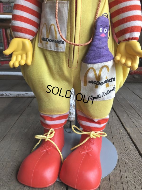 画像6: 70s Vintage Hasbro Ronald McDonald Doll (T890)