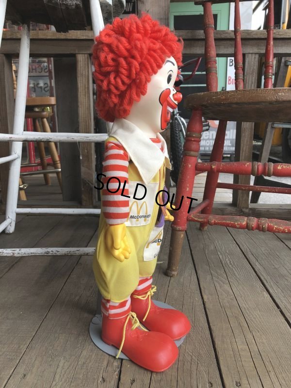 画像2: 70s Vintage Hasbro Ronald McDonald Doll (T890) 