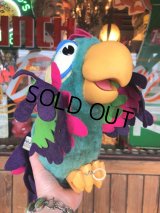Vintage 1962 Mattel Pull String Talking Crackers the Parrot (T900)