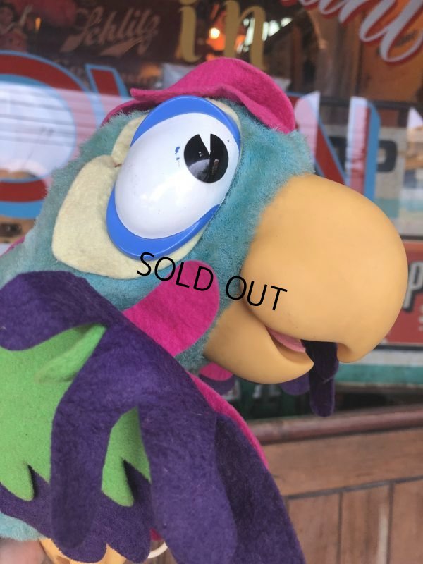 画像5: Vintage 1962 Mattel Pull String Talking Crackers the Parrot (T900)