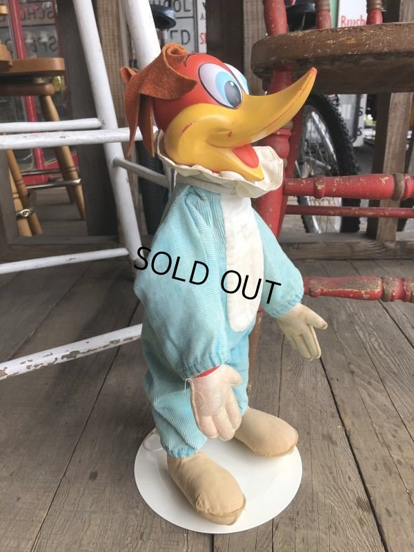 画像1: 60s Vintage Mattel Woody Woodpecker Talking Doll (T897)