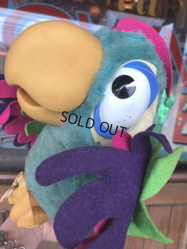 画像6: Vintage 1962 Mattel Pull String Talking Crackers the Parrot (T900)