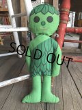 70s Vintage Green Giant Pillow Doll (Ｔ908)