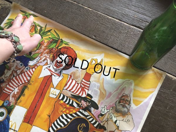 画像10: Vintage McDonald's 1975 Calendar (T914)