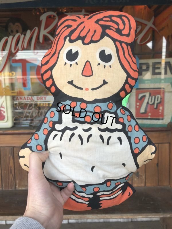 画像4: 70s Vintage Raggedy Ann Pillow Doll (Ｔ916)