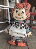 70s Vintage Raggedy Ann Pillow Doll (Ｔ916)