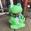 70s Vintage Rubber Doll Frog (Ｔ920)