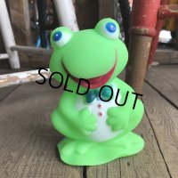 70s Vintage Rubber Doll Frog (Ｔ920)
