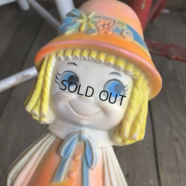 画像5: 70s Vintage Rubber Doll Cute Girl (T924)