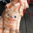 画像7: 60s Vintage Rubber Doll Cute Girl w/cat(Ｔ925)