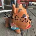 70s Vintage Holiday Fair Bull Dog Doll (Ｔ930)