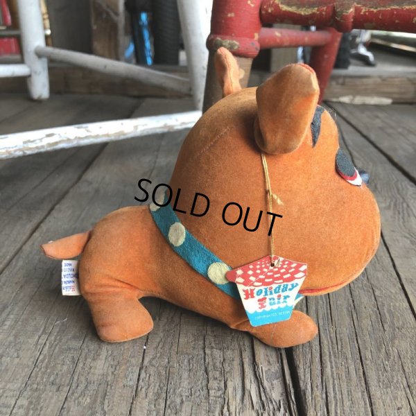 画像2: 70s Vintage Holiday Fair Bull Dog Doll (Ｔ930)