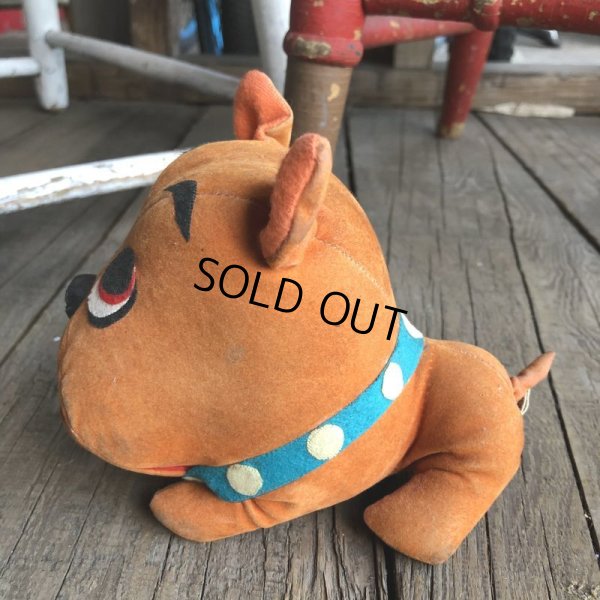 画像4: 70s Vintage Holiday Fair Bull Dog Doll (T930)