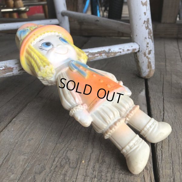 画像3: 70s Vintage Rubber Doll Cute Girl (T924)