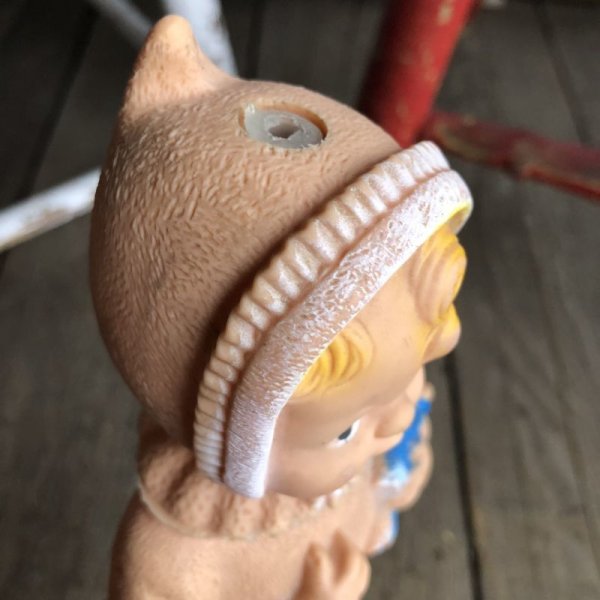 画像6: 60s Vintage Rubber Doll Reliable Baby w/teddy bear (Ｔ926)