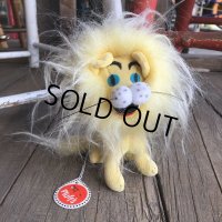 60s Vintage Super Toy Pluff's Lion Doll (Ｔ931)