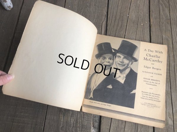 画像2: Vintage Charlie McCarthy Book (T940)