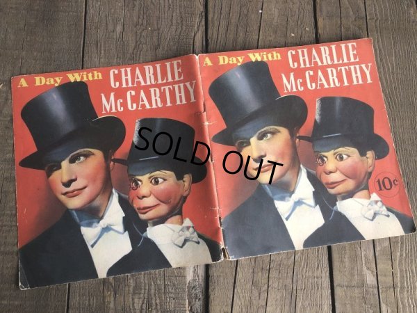 画像9: Vintage Charlie McCarthy Book (T940)