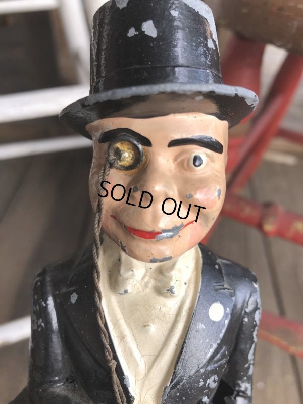 画像9: Vintage Charlie McCarthy Metal Bank (T939)