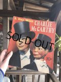 Vintage Charlie McCarthy Book (T940)