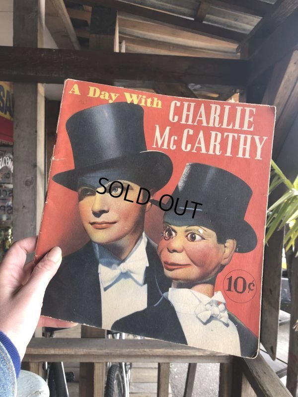 画像1: Vintage Charlie McCarthy Book (T940)