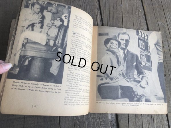 画像6: Vintage Charlie McCarthy Book (T940)