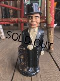 Vintage Charlie McCarthy Metal Bank (T939)