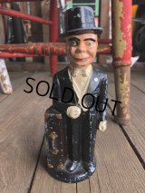 Vintage Charlie McCarthy Metal Bank (T939)