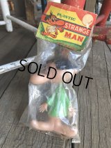 Vintage Strange Man Figure M.I.P green (Ｔ948)