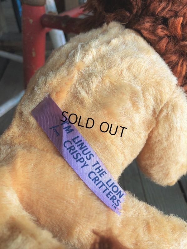 画像10: 60s Vintage CRISPY CRITTERS Linus the Lion (T950)