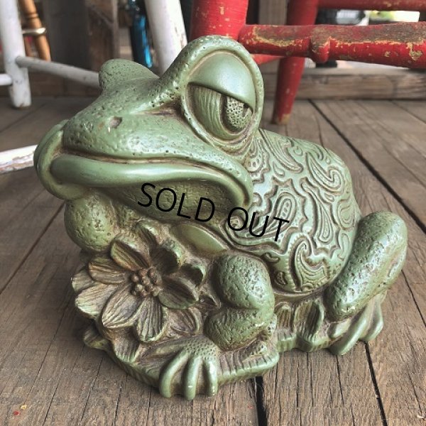 画像5: 60s Vintage Thinking Frog Plastic Bank (T983)