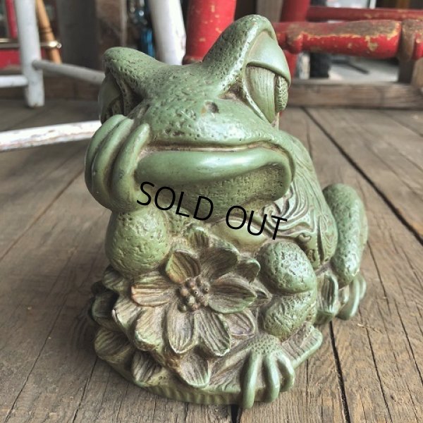 画像10: 60s Vintage Thinking Frog Plastic Bank (T983)