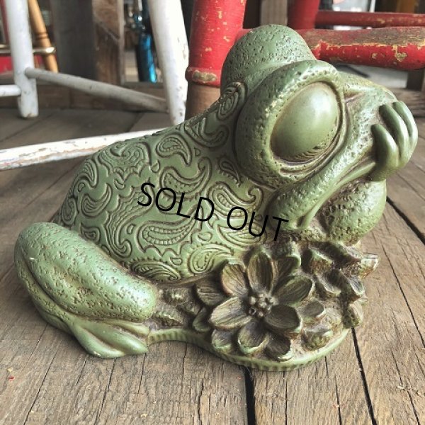 画像8: 60s Vintage Thinking Frog Plastic Bank (T983)